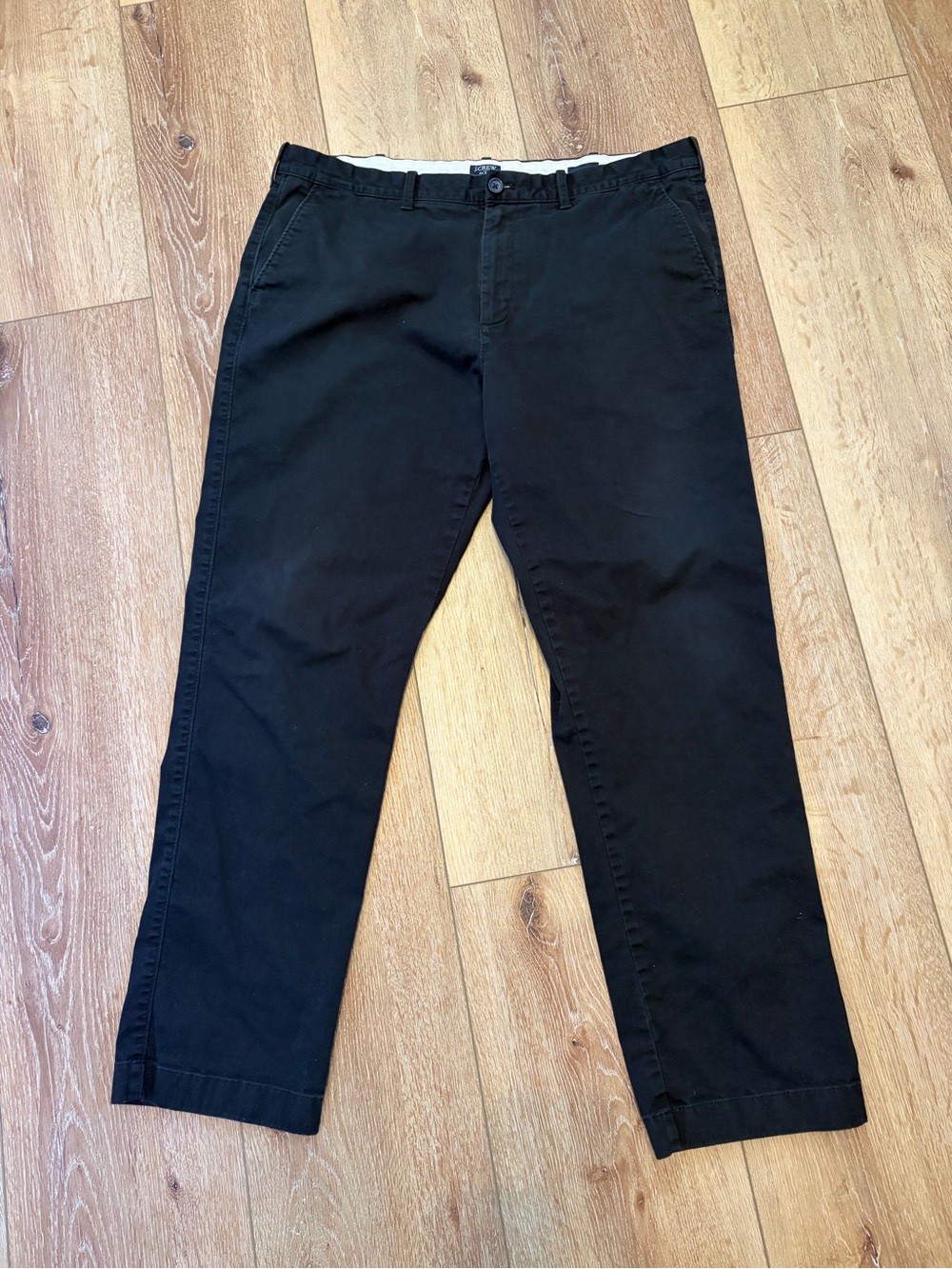 Men's Black straight fit Chino Pants